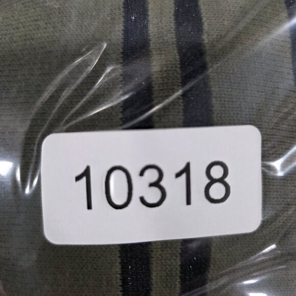 Womens Cremieux Green & Black Striped Sweater Crewneck Long Sleeve Size XS - Picture 7 of 7